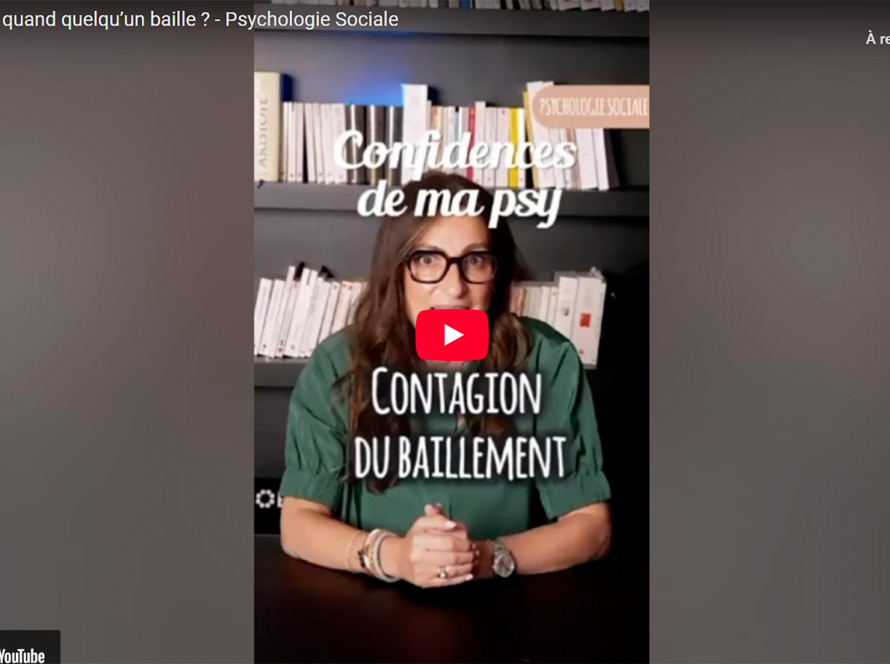 Tu bailles quand quelqu’un baille ?