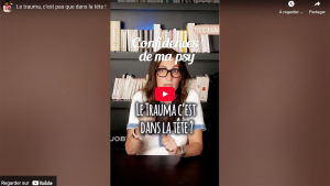 Le trauma, c’est pas que dans la tête !